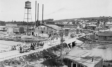 parade on bridge